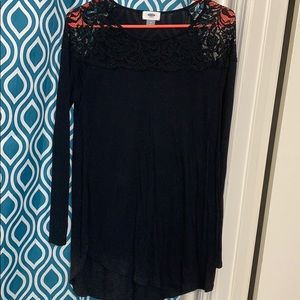 Black Lace long Sleeve